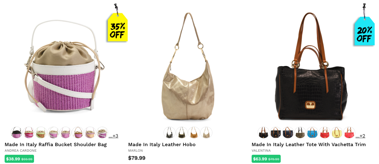 Highlight products participating in automatic promotions in the listings